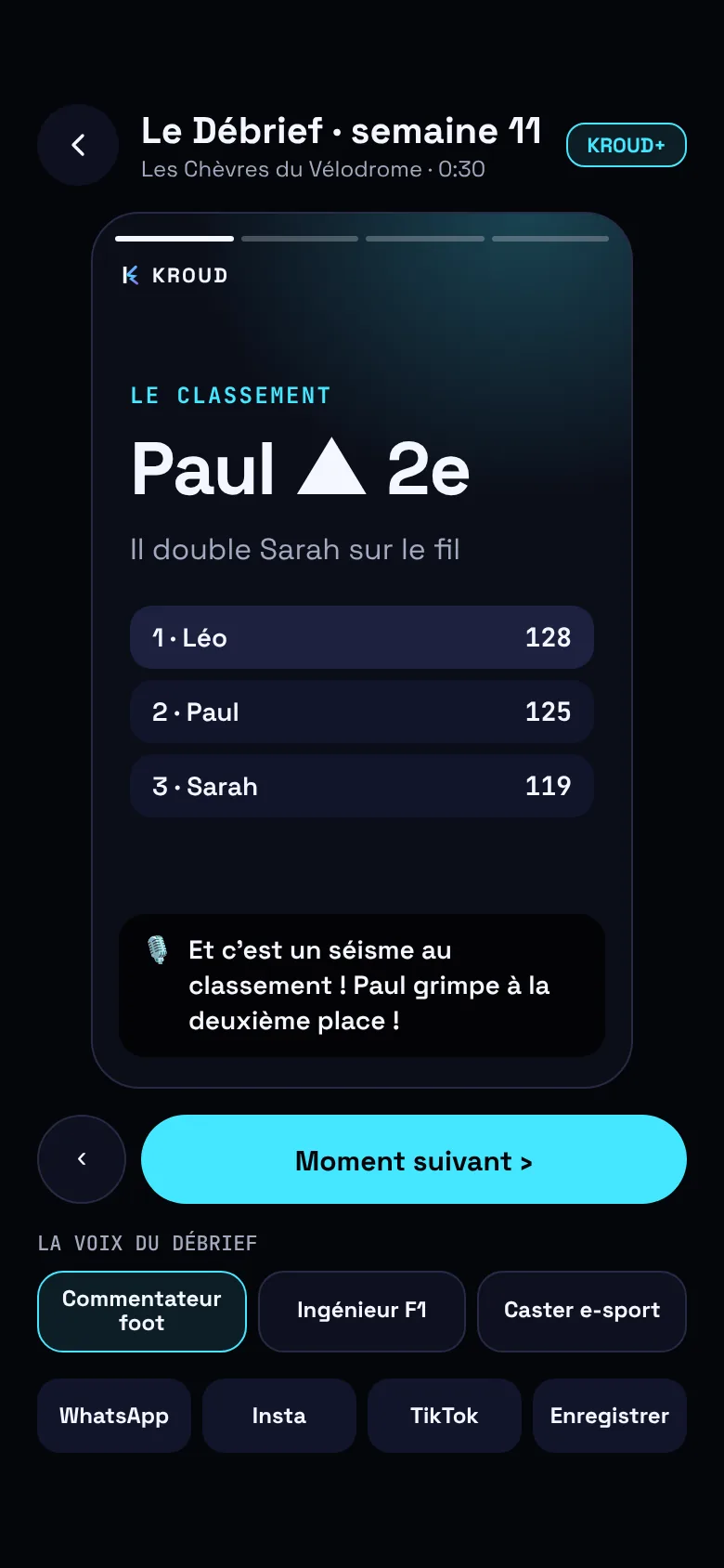 Le Débrief vidéo du lundi